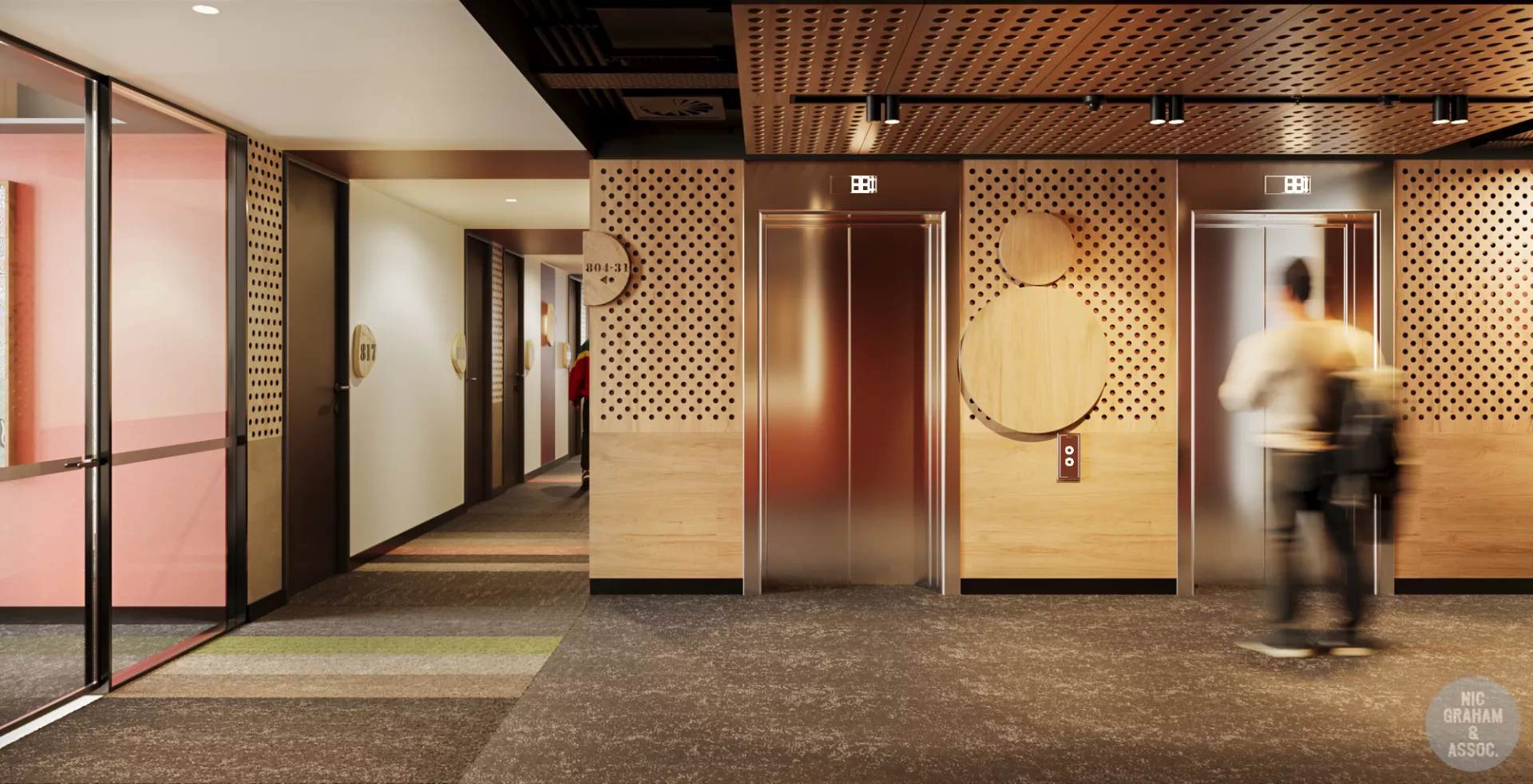 L08 - Typical Corridor & Lift Lobby Lachlan Ave_01