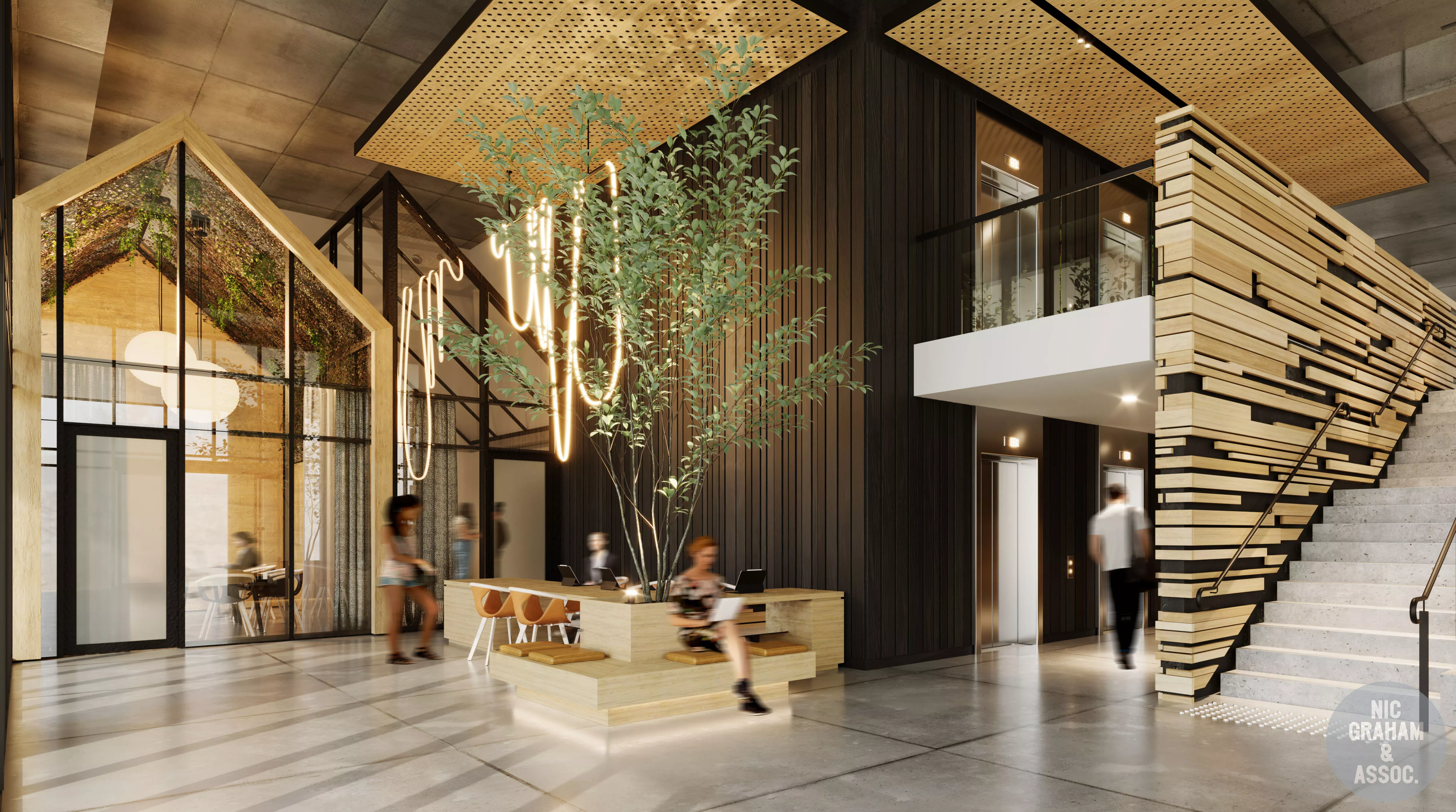 -1 LGL - Lift Lobby Lachlan Ave