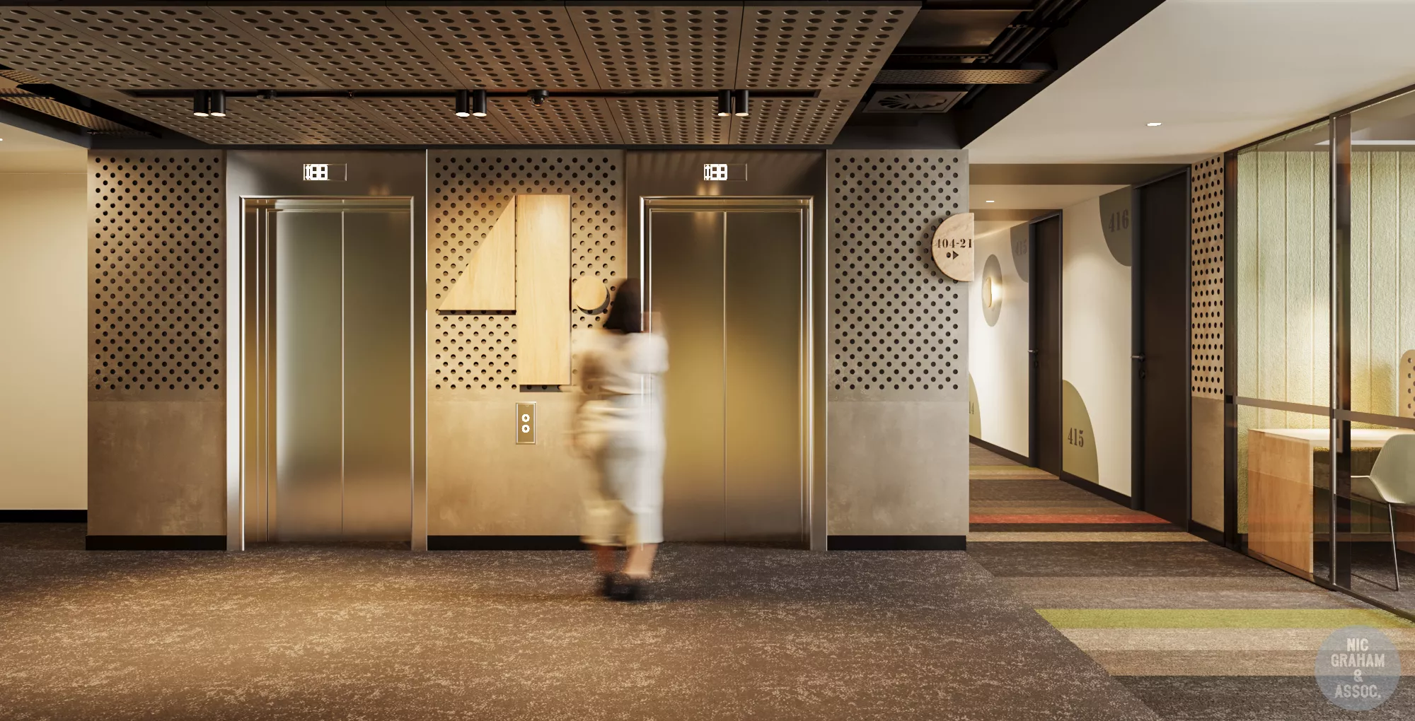 L08 - Typical Corridor & Lift Lobby Herring Rd _01