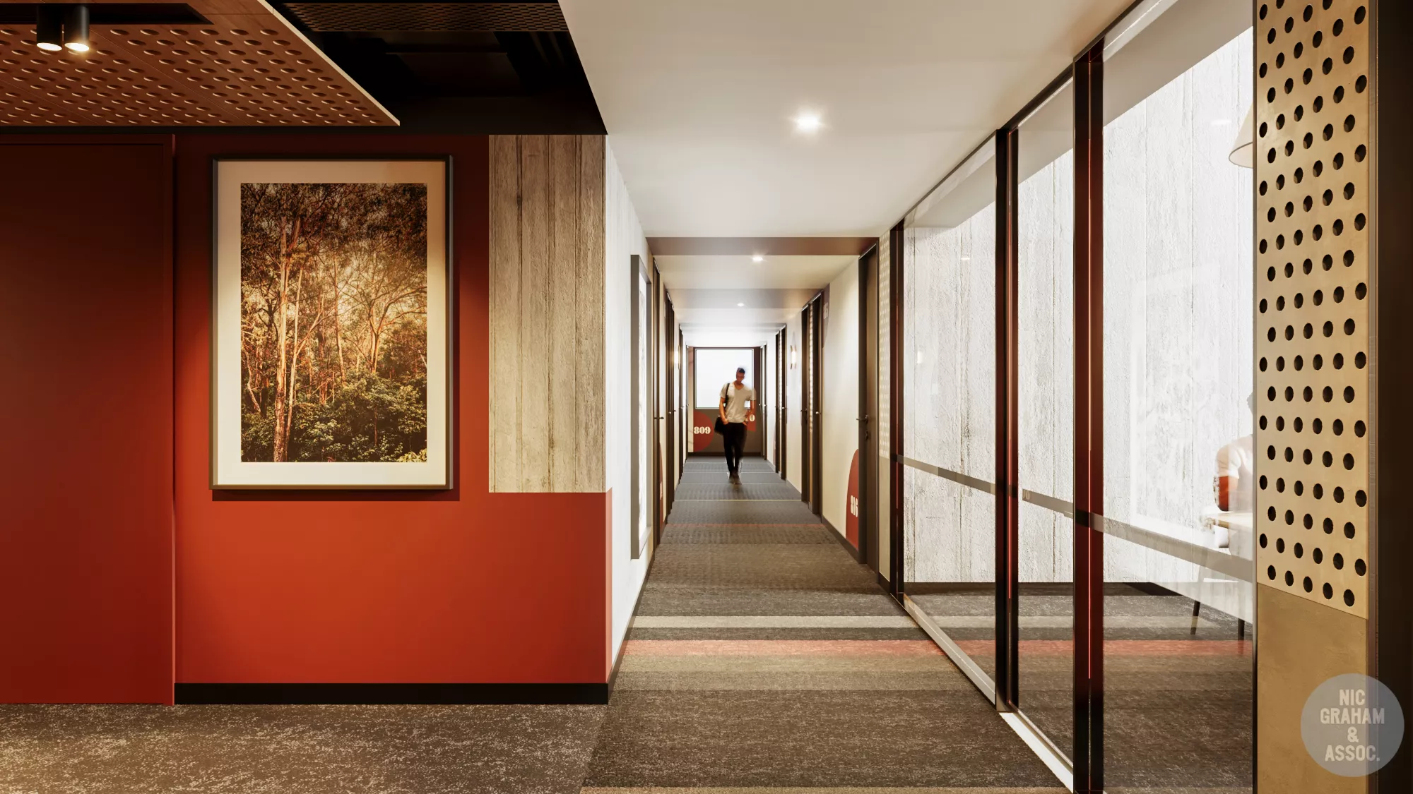 L08 - Typical Corridor & Lift Lobby Lachlan Ave_02