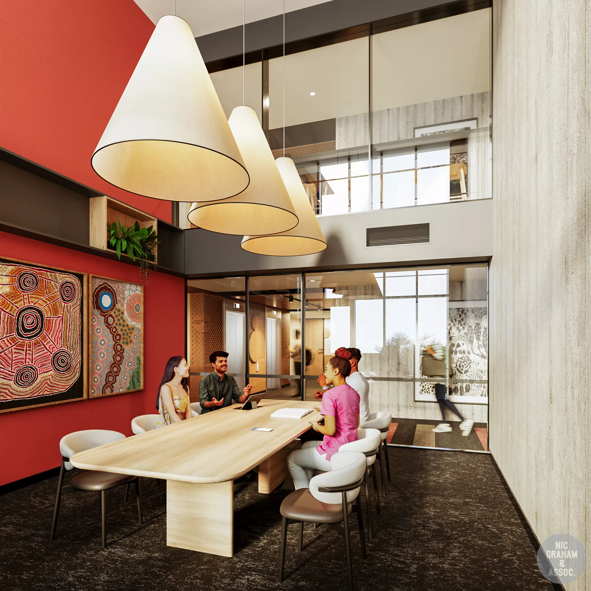 L08 - Typical communal Lounge  Lachlan Ave